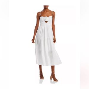 WAYF White Dress Size M - Perfect for vacation or bride